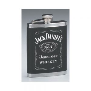 Jack Daniel’s Stainless Steel Leatherette Cover Flask