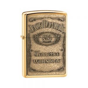 Jack Daniels Label-Brass Emblem