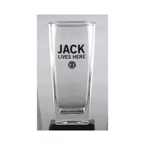 JACK DANIEL’S “JACK LIVES HERE” TALL ROCKS GLASS