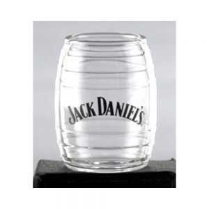 Jack Daniel’s Glass Barrel Shot Glass