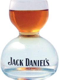 Jack Daniel’s Whiskey on Water Glass Large
