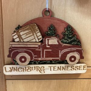 Historic Lynchburg Tennessee Christmas Ornament