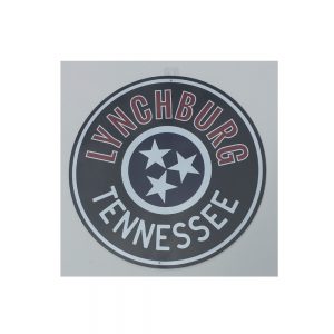 Lynchburg Tennessee Round Sign