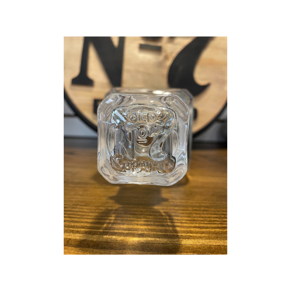 Jack Daniels Silver Crystal Whiskey Bottle Décor